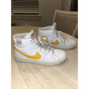 Nike Blazer Mid ’77 Vintage Swoosh 50th Anniversary White Gold Yellow Women’s 7